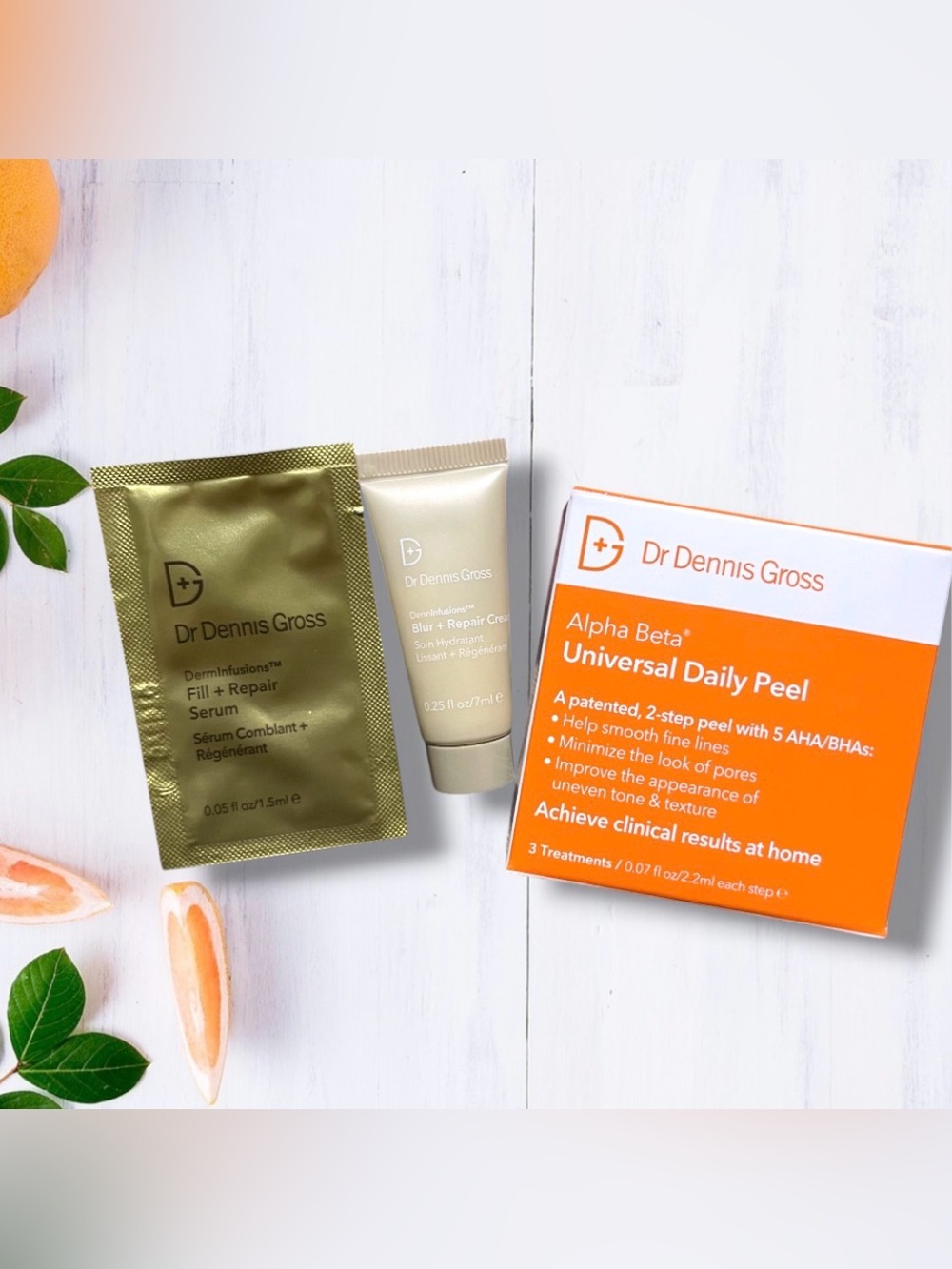 Dr. Dennis Gross Skincare Skin Spa Trio set - Travel Mini size